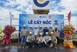 Chính thức cất nóc Đài Kiểm soát không lưu, Cảng hàng không Quảng Trị tăng tốc tiến độ