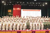 Hà Nội: 146 cán bộ Công an cơ sở được thăng hàm Thượng tá